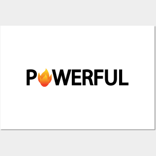 Powerful having power creative artwork Posters and Art